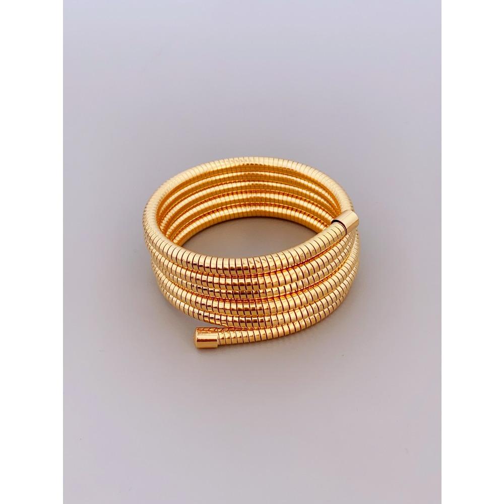 Intricate Spring Metal Cuff Bangle Bracelet for Women - Perfect Gift for Her jewelry for women