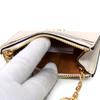 Coin Purse Cross Grain Leather Logo with Key Ring Mini Skinny ID Case Coin Case Chark 88250 [Coach]