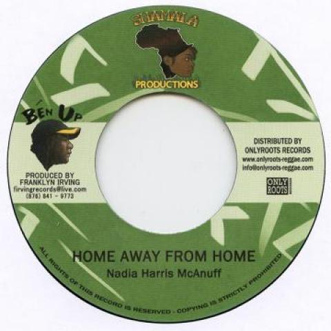 

7-дюймовая пластинка NADIA HARRIS MCANUFF - Home Away From Home / Stock Rock Du SHAMALA004 Shamala Product 2017 Франция Регги, Ска и Даб Б/У