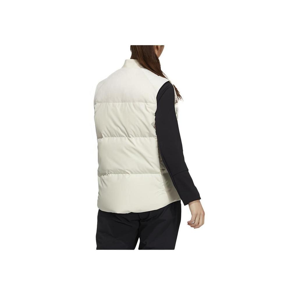 Adidas Terrex W Down Vest Women Solid Color Warm Down Vest White H23076