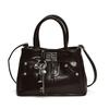 Fashionable Shoulder Bag Compact Square Handbag Simple Handheld Crossbody Bag Spring New Design Handbag Elegant Women'S Purse