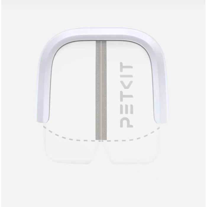 Rideau magnétique - PETKIT - 2.0 - Pour litiere PURAMAX & Purobot Max - Blanc