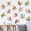 Flower Birds Magpie Diy Stickers Licing Room Decor Home Decoration Wall Decals