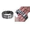 1PC Portable Multifunction Repair Bracelet Stainless Steel Universal 29 In 1 Multi Tool Bracelets