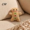 Cat Toys with Catnip Christmas Plush Toys, Reindeer Gingerbread Santa Stuffed Animal, Interactive Holiday Toy for Kittens, Pet Gift Play And