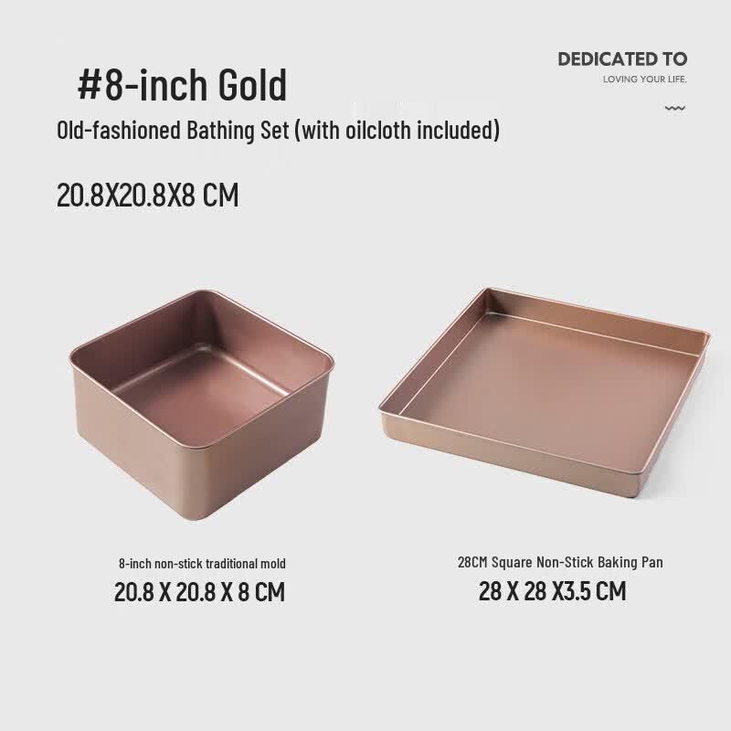 Youluo 28x28 Square Cake Roll Baking Pan