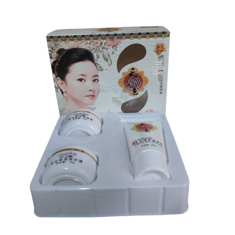 Korean Style Tianzi Guose Skin Nourishing 3-in-1 Skincare Set - 3 Pieces