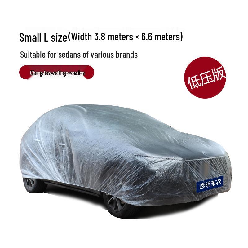 Universal Waterproof Dustproof Disposable PE Car Cover