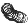 Rubber Material Watch Back Gasket Different Sizes Round Shape Watch Repairing Tool 500PCS/Bag 0.8mm Thickness Watch Gasket