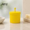 Reusable Skincare Accessory 3D Printed Cleansing Bubble Foam Maker, Face Wash Foamer with Dust-Proof Cover, One-Click Marshmallow Whip Maker for Dense