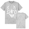 ChinoPacas Devil Graphic Printing Hip Hop Vintage T-shirts American High Street Style O-neck High Quality Pure Cotton Women Men