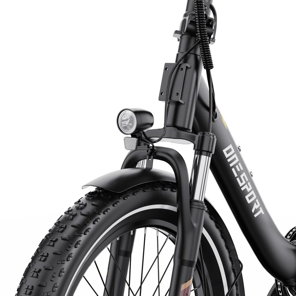 ONESPORT OT16 PRO 20"foldable Electric Commuter Bike,25 Km/h,7 speed,Front Mounted Shock-absorbing Fork,maximum Assisted Range of Up To 75 Km.