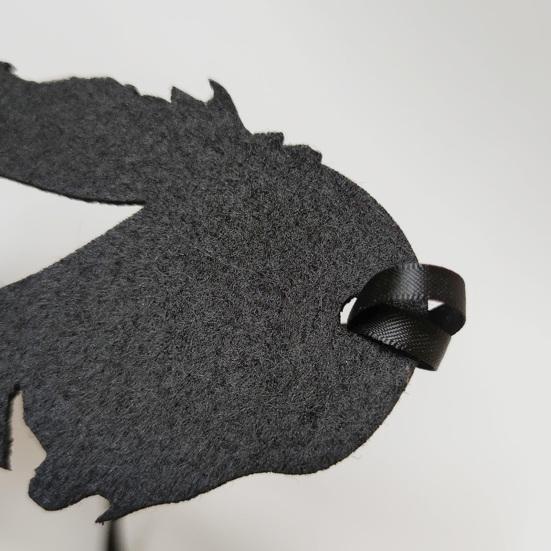 Cosplay Kryt obličeje Krásně přenosný Dekorativní látkový Halloweenský kostýmový večírek Poloviční obličej Oči Peří Maškarní maska pro každodenní nošení