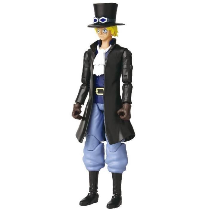 Figurine Anime Heroes - BANDAI - One Piece Sabo 17 Cm - 16 Points D'articulation