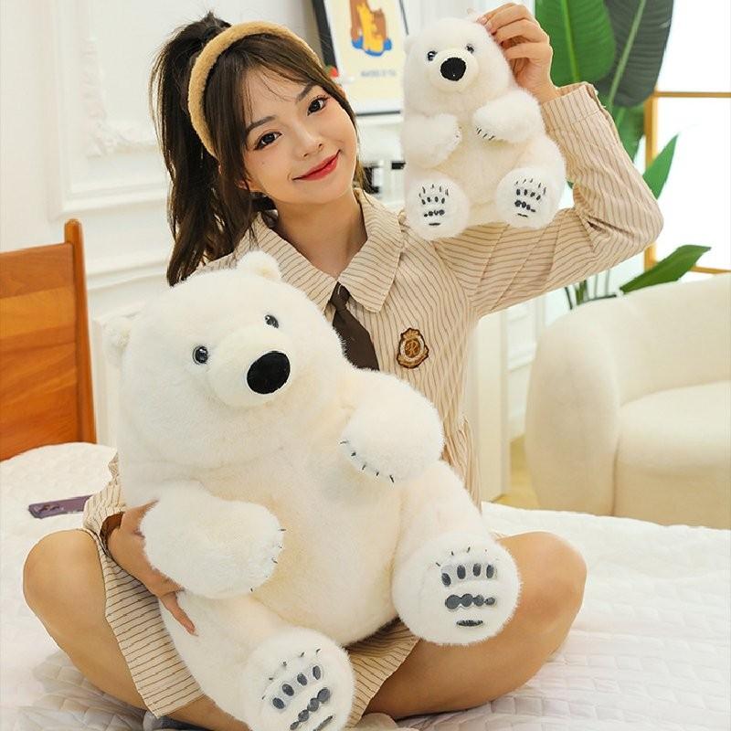 Polar Plush Bear Toy Dolls Room Decoration Children Festivals Gift Cotton Pp