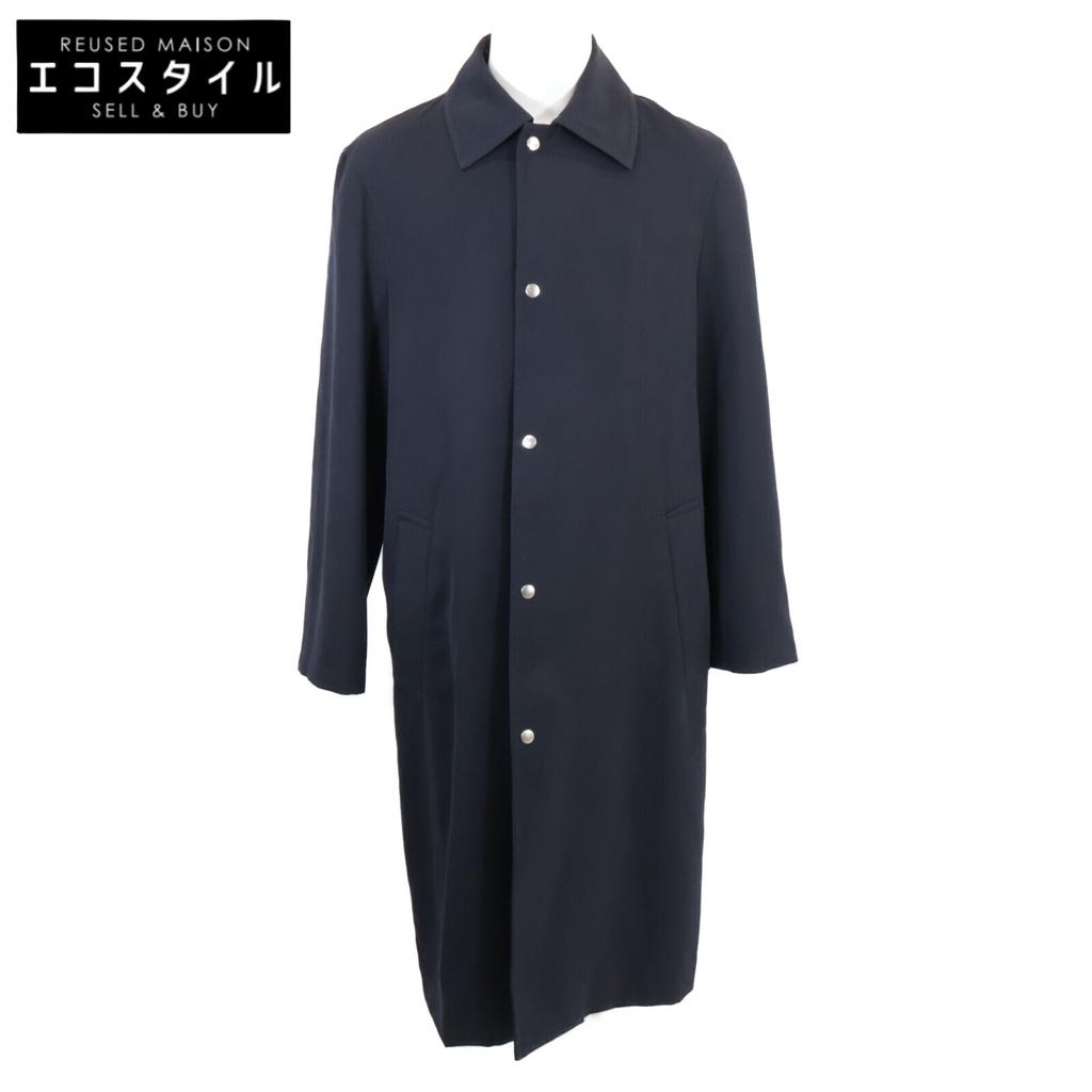 JIL SANDER 23 years J23AA00006 J40002 WORDROBE W SPORT COAT Wool gabardine coat 44 Dark navyUsed