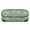 Pencil Case Organized Storage Strong Polyester Fabric Secure Zipper with Main Compartment Mesh Pocket and Pen Slots for Students