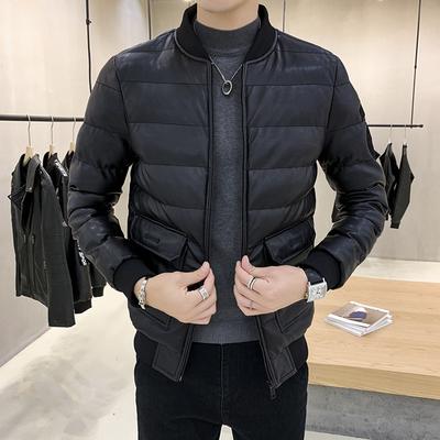 Men's Cotton Coats, Men's Leather Coats, Cotton Coats, Men's Trendy Coats, Workwear Down Jackets, Handsome Thickened Leather Short Styles