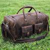 Large 28 inch duffel bags for men holdall leather travel bag overnight gym sports weekend bag