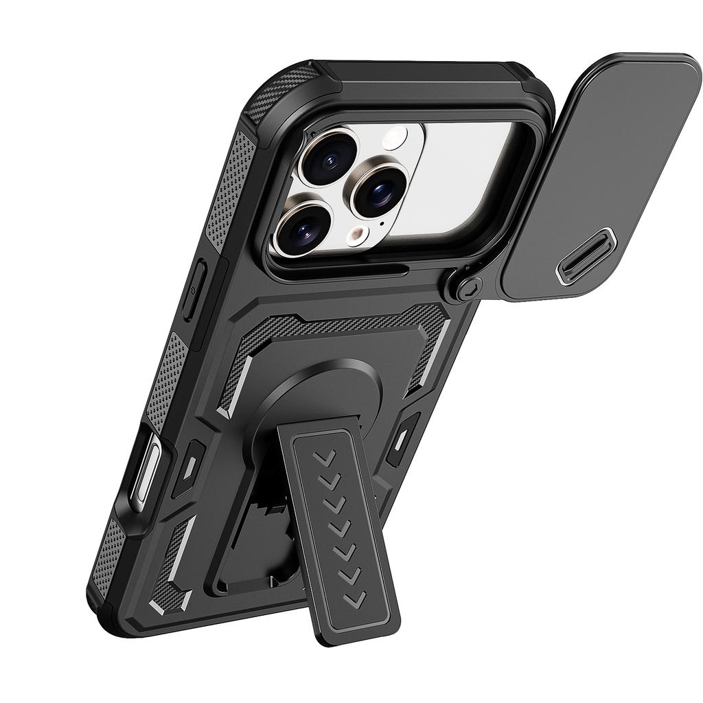 Military Heavy Protective Stand Armor Case for Iphone 17 Pro Max Air 16 Plus Iphone17 Iphone16 Ip17 for Iphone 17 Phone Bag