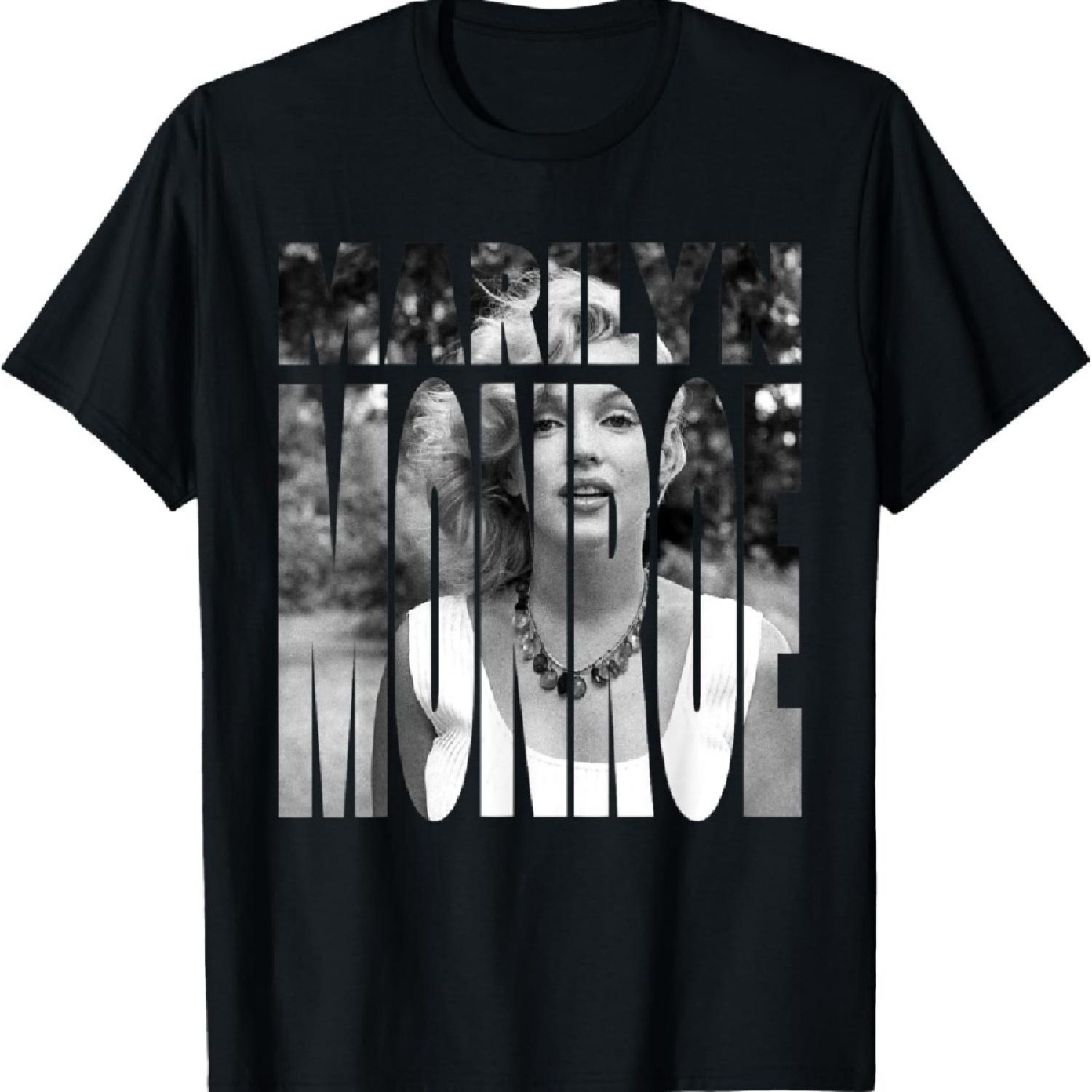 

Marilyn Monroe Name Silhouette T-Shirt XXXXXL чорний