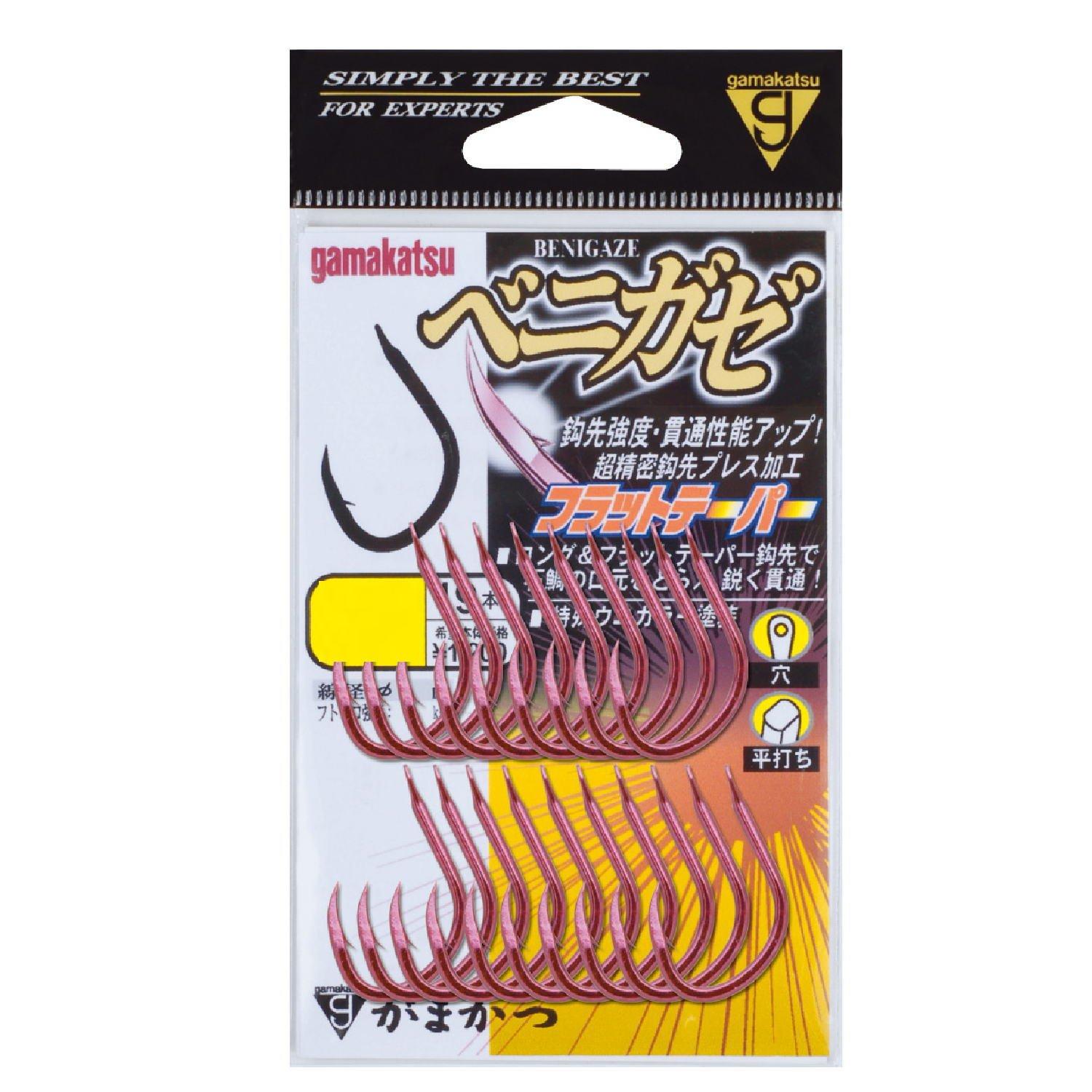 

Крючок Gamakatsu одинарный A1 Benigaze No. 17 16 шт. Морской еж цветной 67373