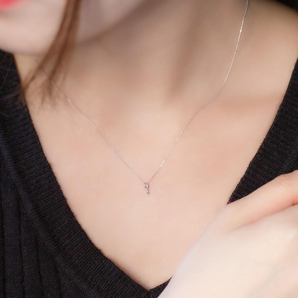 BLOOM Necklace K10 White Gold Diamond [BLOOM] [Official] [WEB Exclusive] Women's 0442-1061-0020-0000