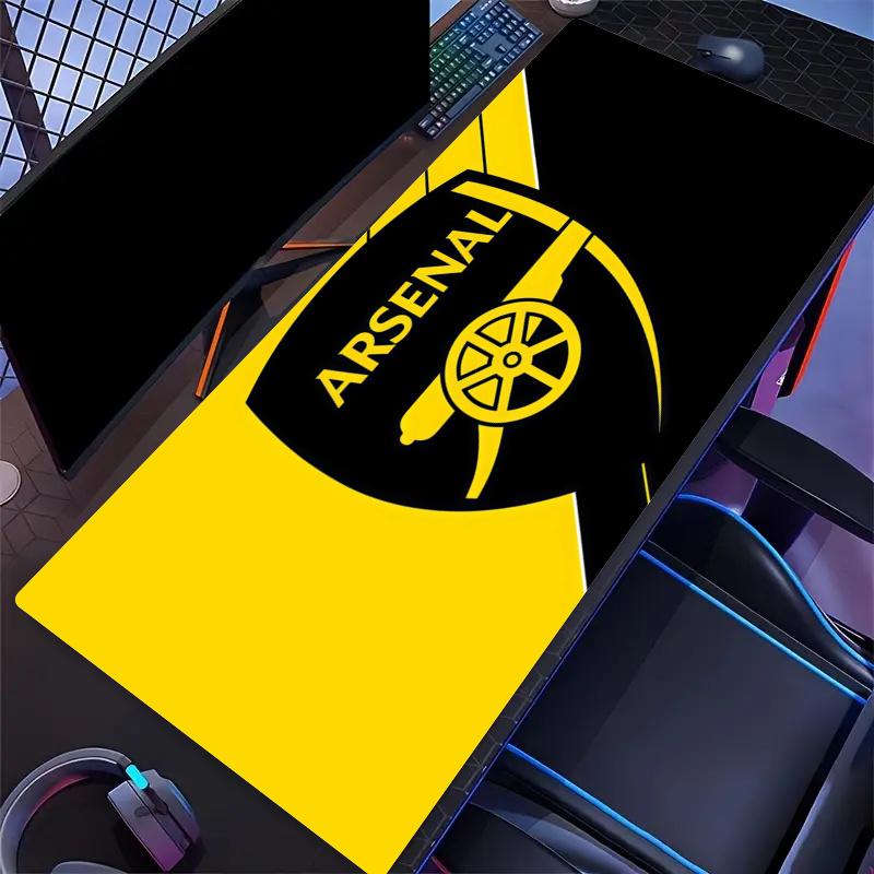 Arsenal Print Polštář Protiskluzová podložka pod notebook/tablet Velká podložka pod myš XXL Podložka pro Mini PC Hrací podložka S uzamčeným okrajem