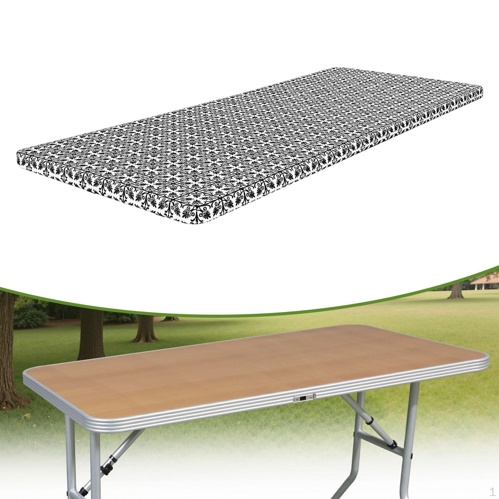 

Rectangle Tablecloth for Camping And Picnics чорний