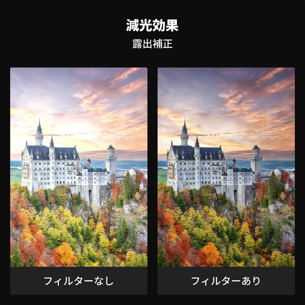 CONCEPT Square ND Filter ND64 Neutral Density Filter Optical Glass K&F