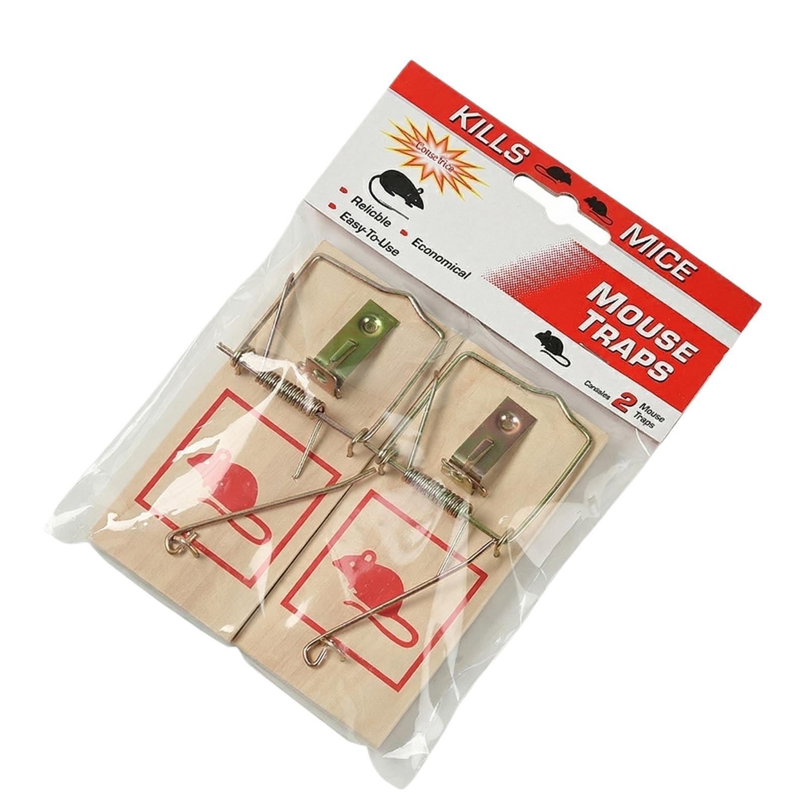 

Metal Foot-operated Mousetrap, Wooden Mousetrap One Size