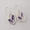 Iolite Gemstone Sterling Silver Handmade Earring, Handcrafted Iolite Jewelry, Women Earring, Gemstone Jewelry CE-24-8