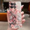 Phone Case For Poco F6 Pro Redmi K70 Pro K70E Case Aesthetic Shell Luxury Fashion Butterfly Flowers Soft TPU Back Clear Cover