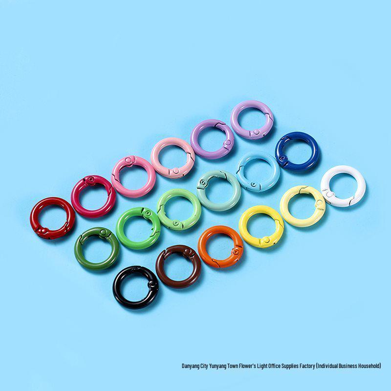 20mm Candy Color Jump Ring: Keyring, Handbag, Car Pendant DIY Accessory