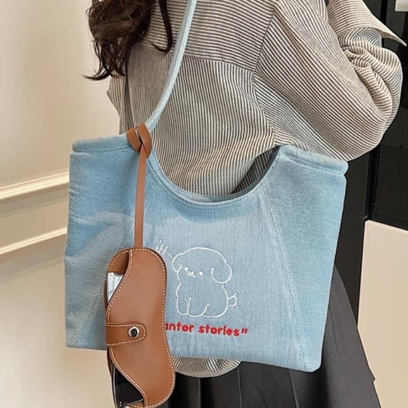 Fashionable Tote Bag, Versatile and Large-capacity Underarm Bag