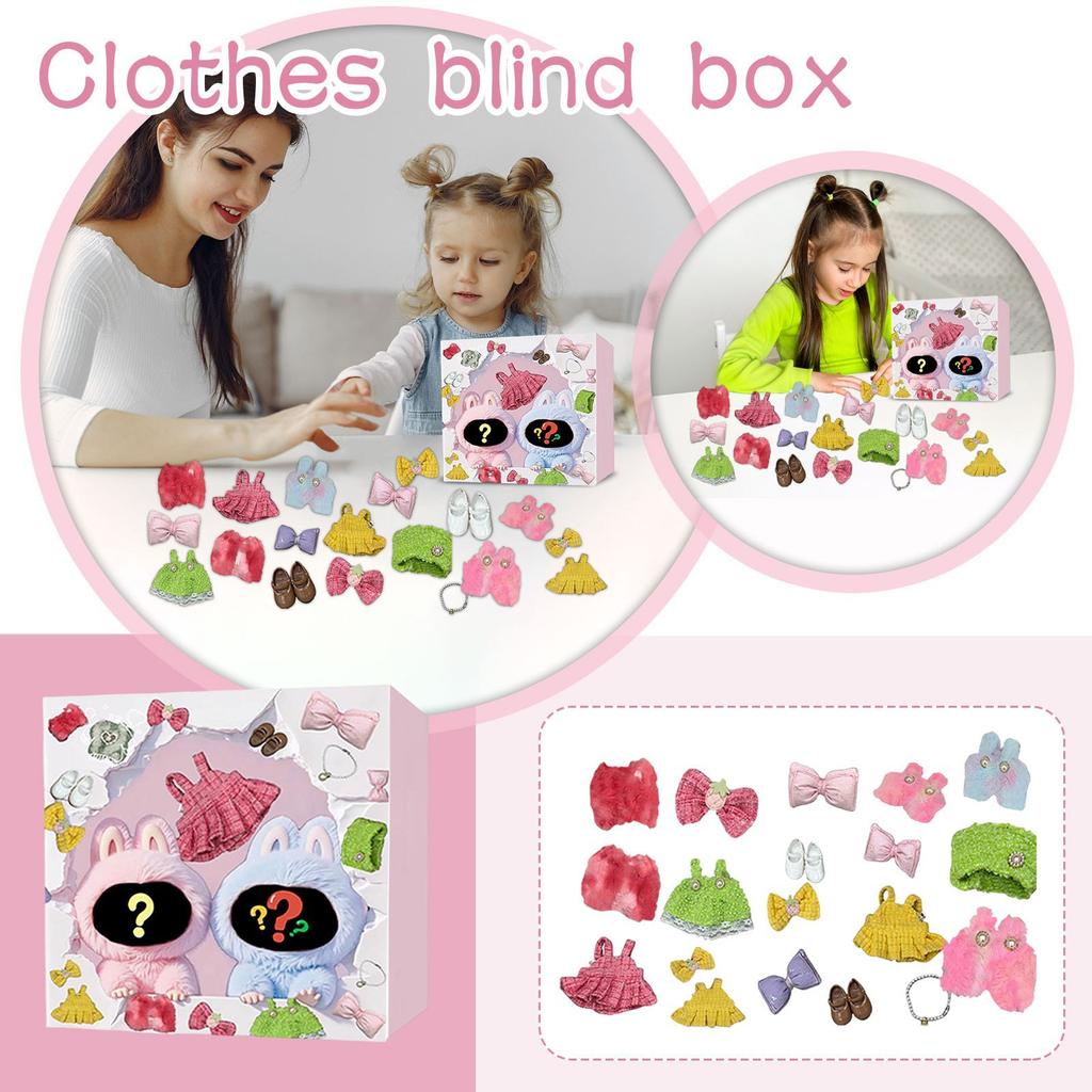 Doll Clothes, 12-piece Set Lottery Children's Gift