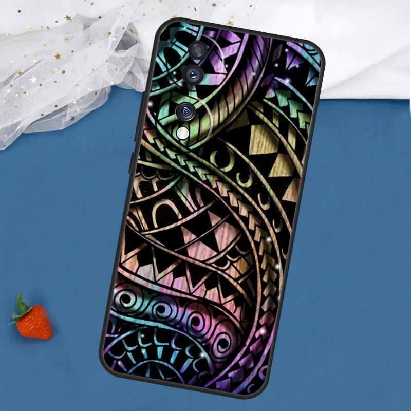 Maori Samoan Polynesian Tribal Case For Honor Magic 8 5 6 7 Pro 200 400 50 70 90 Lite Win RT X8c X8b X9a X9b X9c X9d Cover