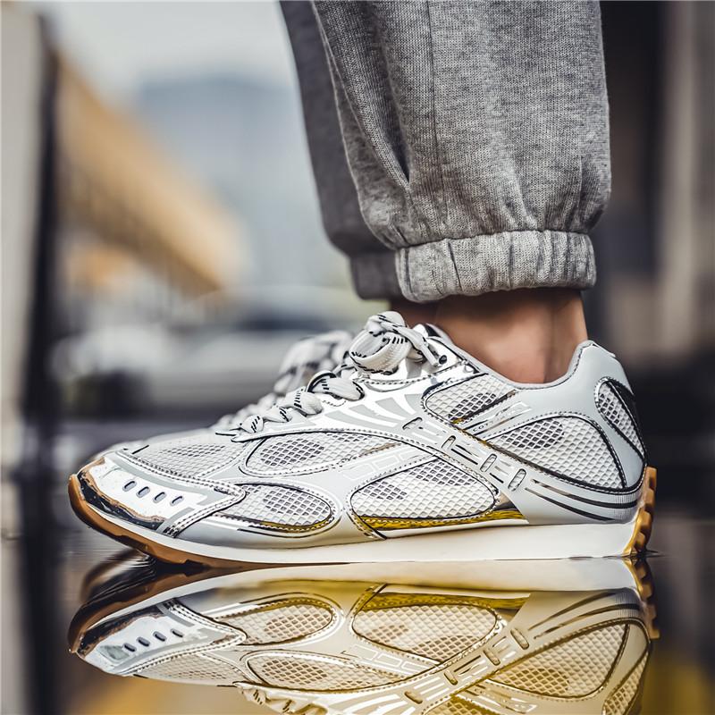 Youth Adult Fashion Trend Mesh Men's Shoes Retro Outdoor Leisure Sports Shoes Running Shoes