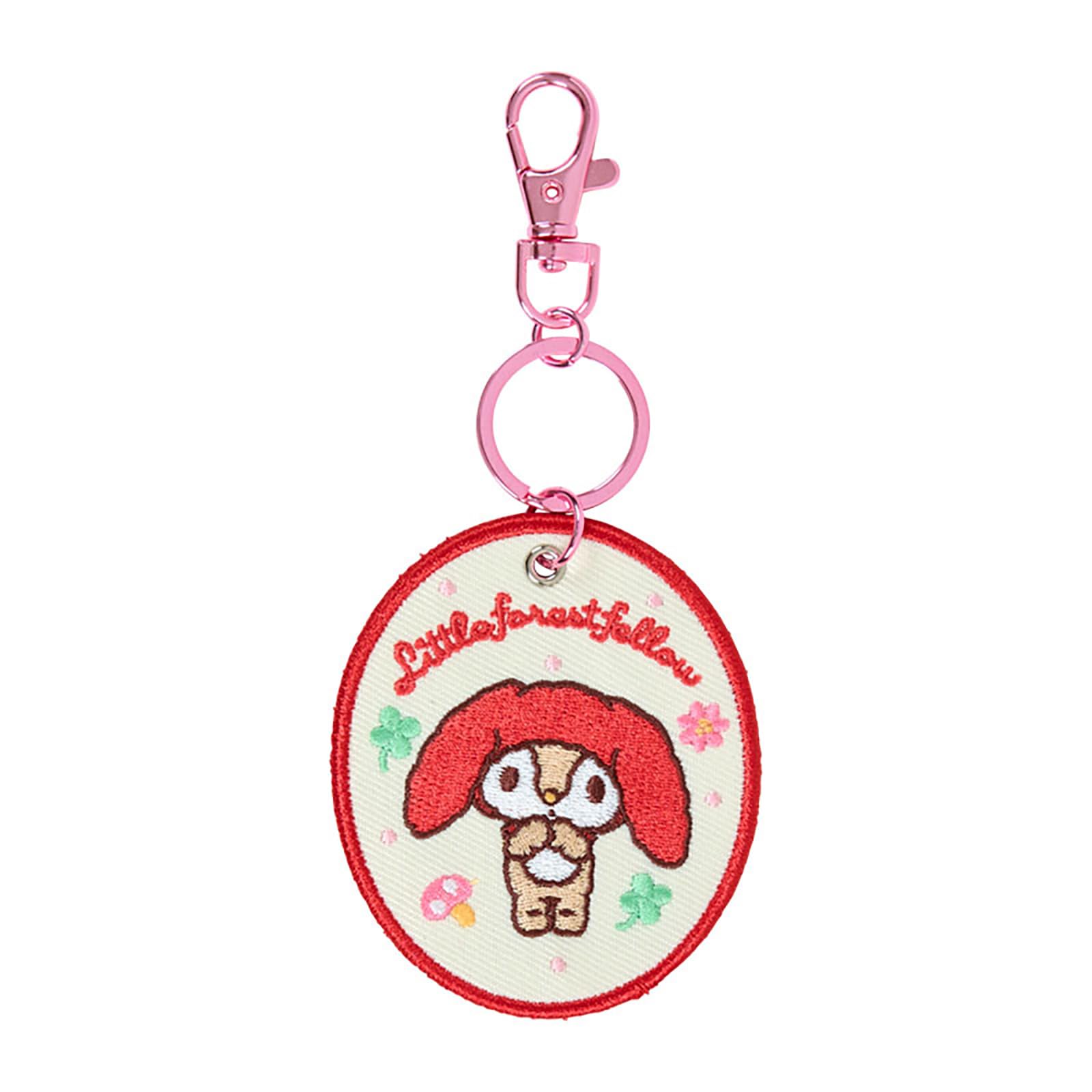 Sanrio Little Forest Feroro Embroidered Patch Keychain 487066 Polyester Steel Character Grand Prix First Round