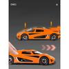 1/24 Koenigsegg ONE 1 Rotor Door Supercar Diecast Alloy Model Car Sound and Light Pull Back Outdoor Collections Ornaments Birthday Gift Boy