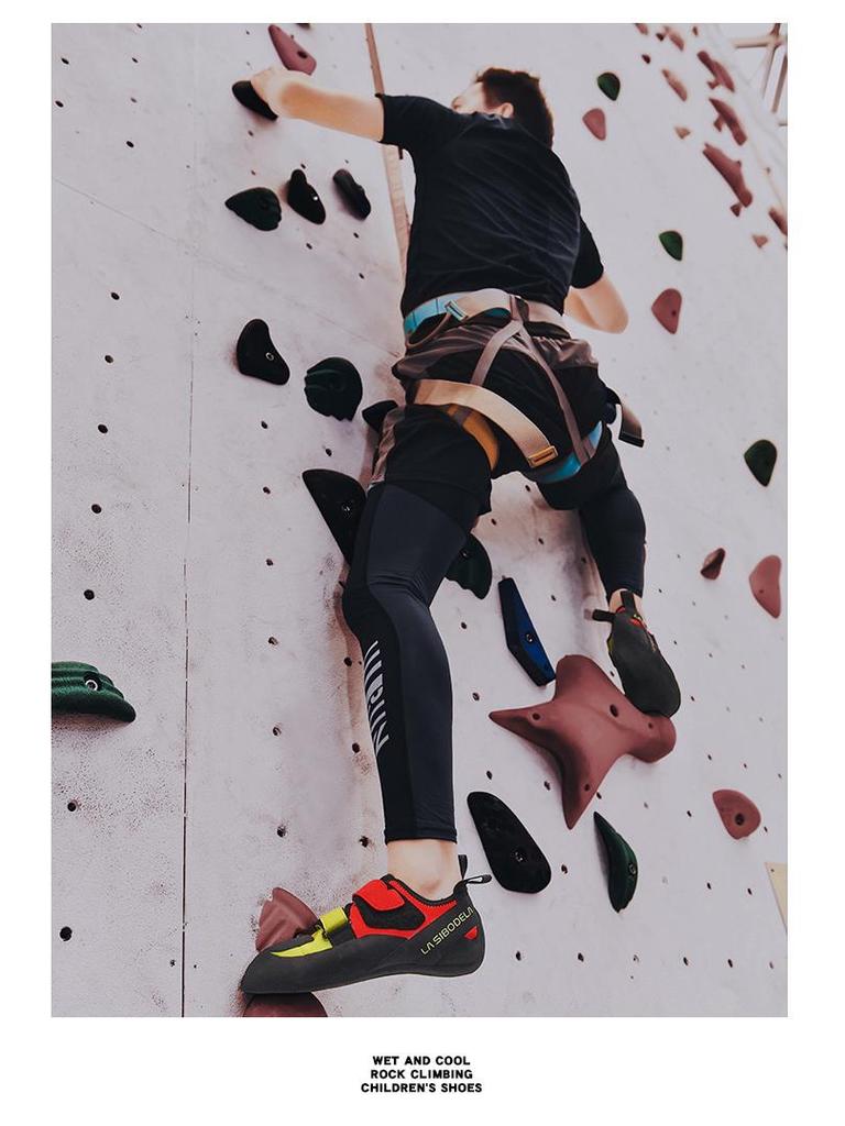 Men's and Children's Anti-Slip Climbing Shoes - Beginner To Pro Indoor/Outdoor Bouldering Footwear