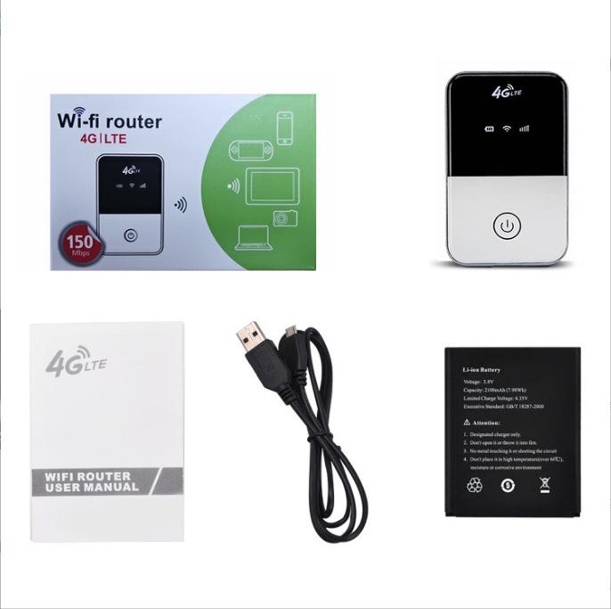 

Portable 4G LTE WiFi Router: Pocket Mobile Internet Modem with SIM Card Support 1