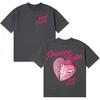 Rapper Omar Courtz Erste Muse Herz Grafiken Oberteile Unisex Damen Ästhetisches Gemütliches T-Shirt Übergroß Jugendliche Kurzarm-T-Shirt