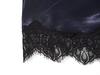European 2025 Autumn Women's Lace Satin Mini Dress