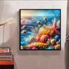 New Arrival 5D DIY Full Circle Diamond Painting "Undersea Animals and Plants" Embroidery Cross Stitch Home Decor Gift
