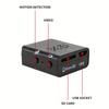 Cámara Portátil Mini con Batería Incorporada, Visión Nocturna, Detección de Movimiento, Monitorización de Voz, 720P HD, Carga USB, Material ABS, Voltaje de Operación ≤36V