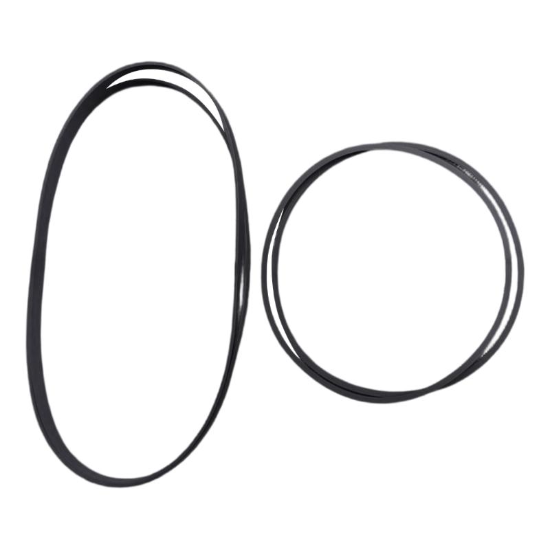 Rubber Belt Set Specifically For CT W606 Tape Recorder Mechanism Restoration Motor Drive Belts Replacement