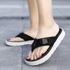 Fashion Mesh Flip-flops Summer Men Casual Beach Shoes Couple Outside Breathable Footwear Comfortable Sandals Anti-slip Platform Slippers