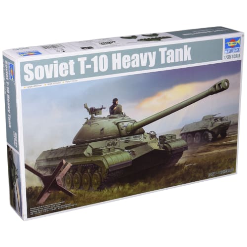 Trumpeter 1/35 Soviet Army T-10 Heavy Tank Plastic Model