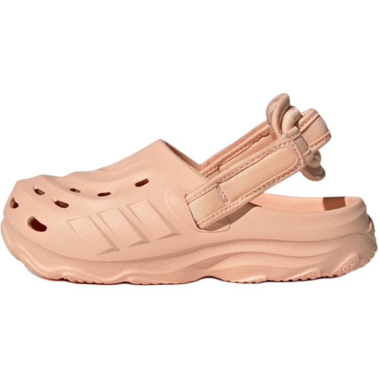 

Adidas Maxx Clog Удобные Универсальные Нескользящие Прочные Низкие Сандалии Детские Сандалии Оранжевые JS3732 28